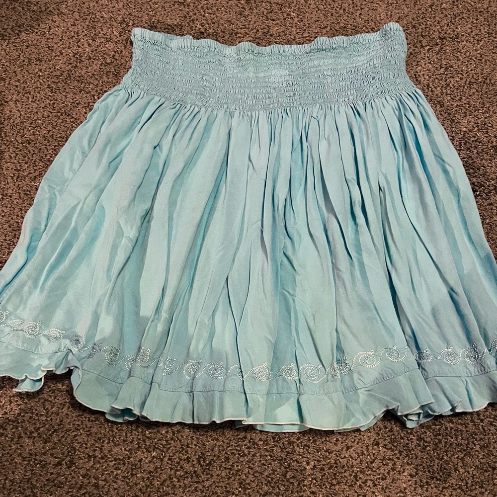 Light Blue Women's Skirt
